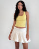 Abbildung von Roxe Ribbed Vest Top in Lemonade