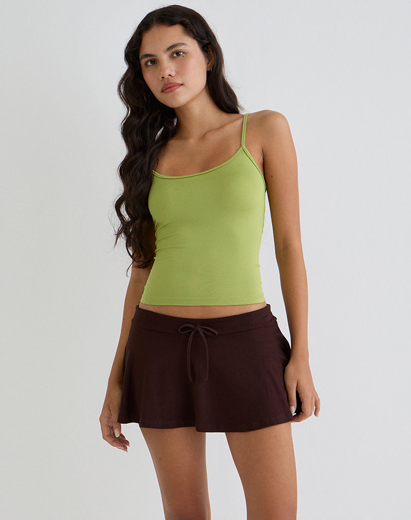 Bild von Saeko Micro Skort in Bitter Chocolate