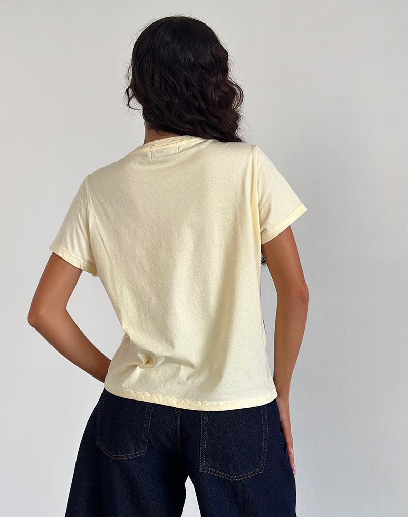 Bild von Saki Tee in Buttermilch mit Better Together Slogan
