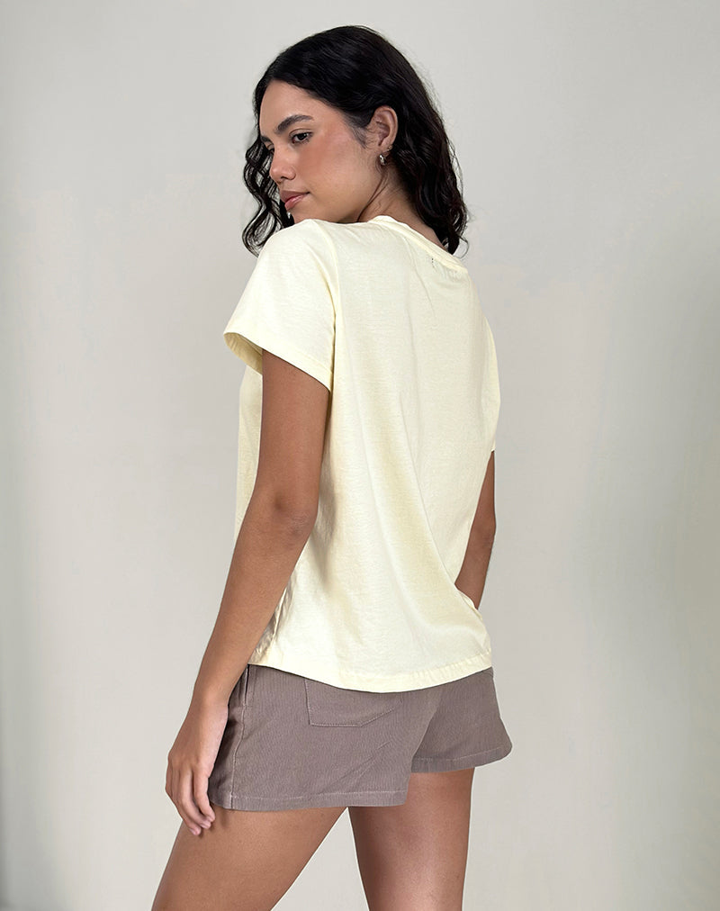 Bild von Saki Tee in Buttermilch Heilstein Horoskop Druck