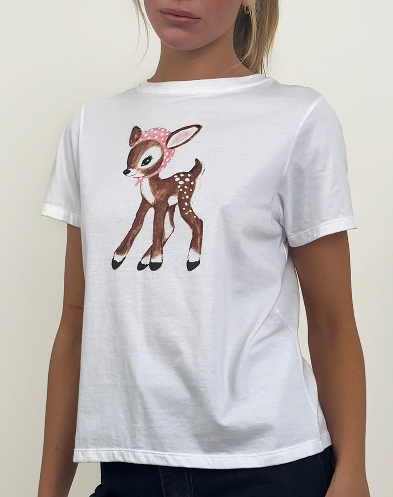 Bild von Saki Tee in Weißer Hirsch mit Halstuch