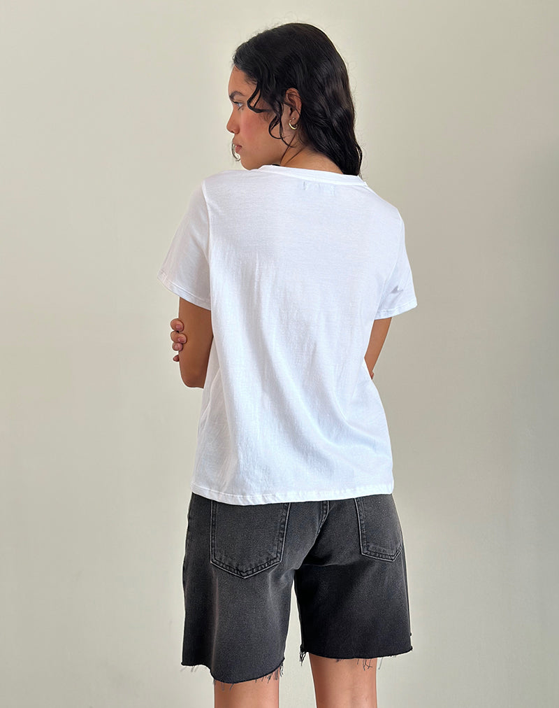Bild von Saki Tee in Weiß Feige