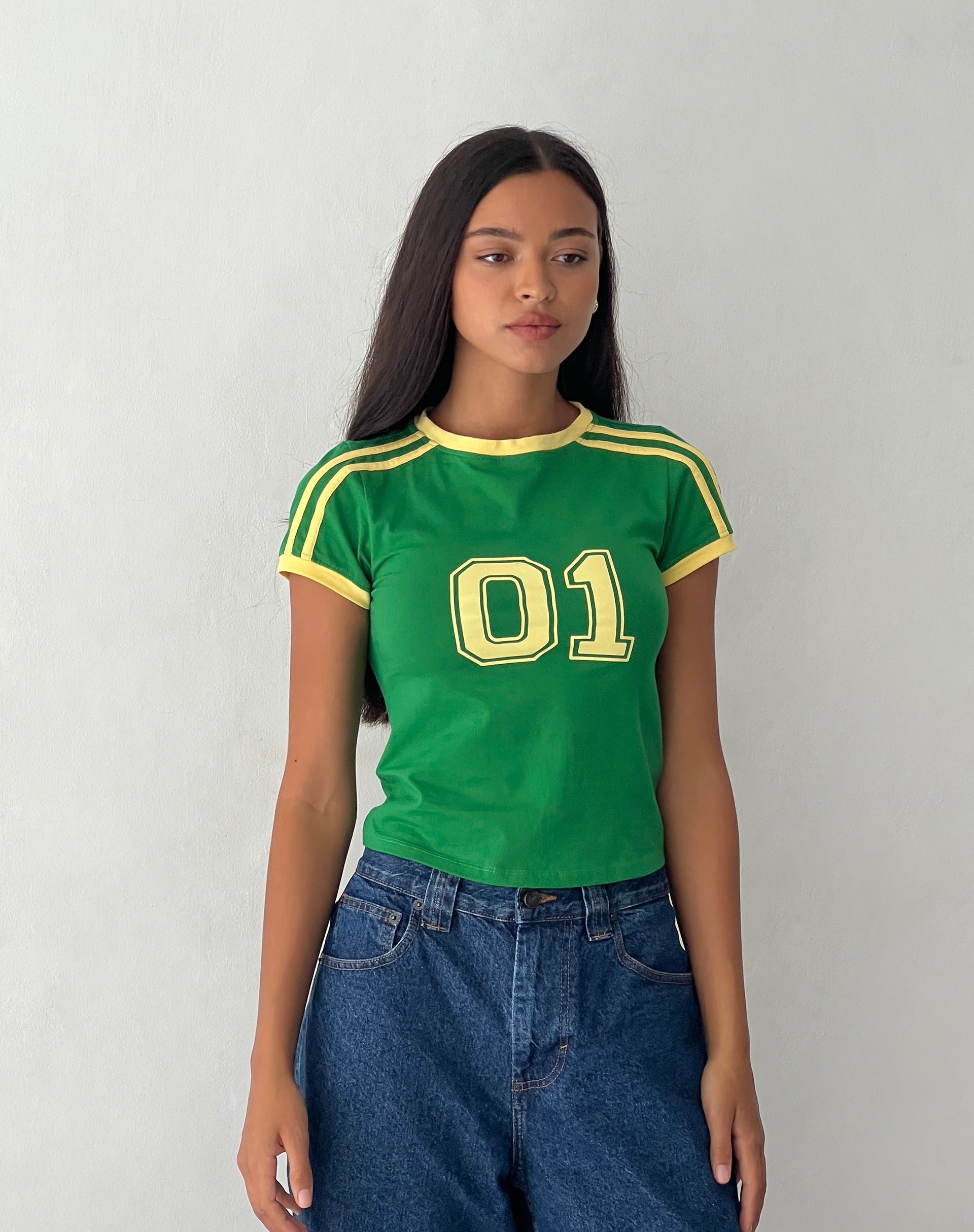 Bild von Salda Sports Fitted Tee in Grün