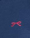 Marineblau mit rotem Adrenalin-Band und Logo