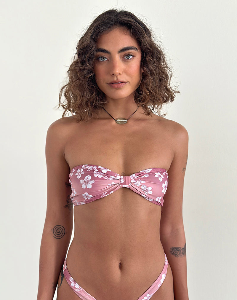 Bild von Samara Bikini-Oberteil in Hibiskus Floral