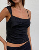 Bild von Sambu Spitze Cami Top in Schwarz