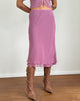 Bild von Suharni Midirock aus Chiffon in Mauve