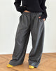 Bild von Sasari Oversize-Hose in Karo Navy