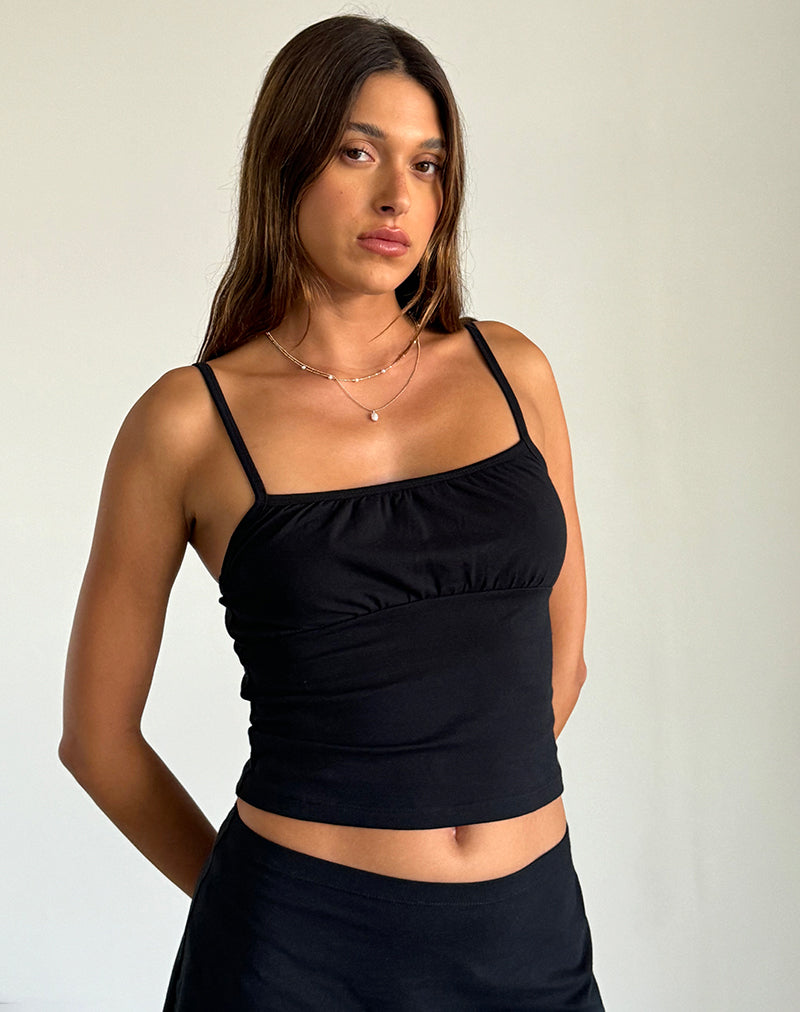 Bild von Sasya Cami Top in Schwarz