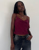 Bild von Satisha Top aus Chiffon Pflaume
