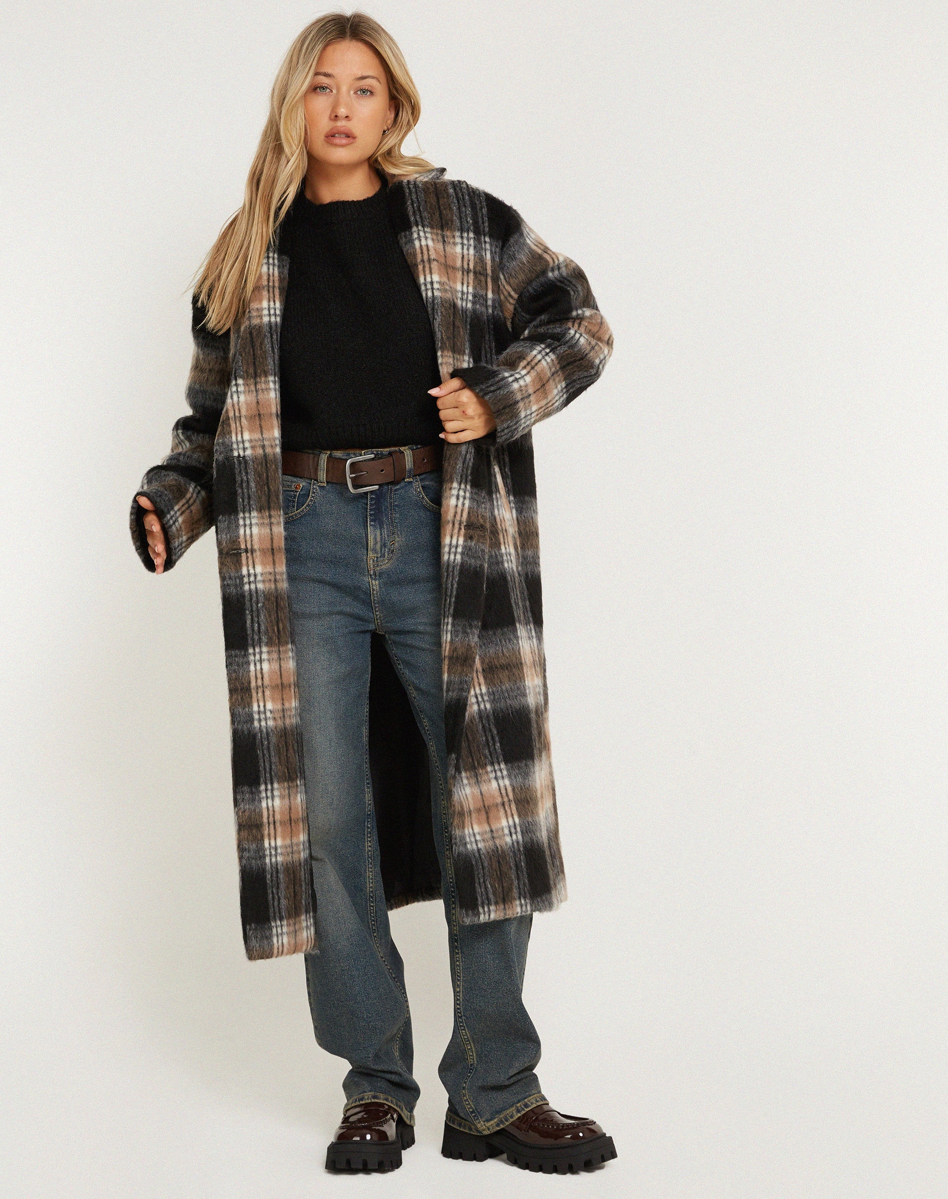 Bild von Sawai Coat in Schwarz und Braun