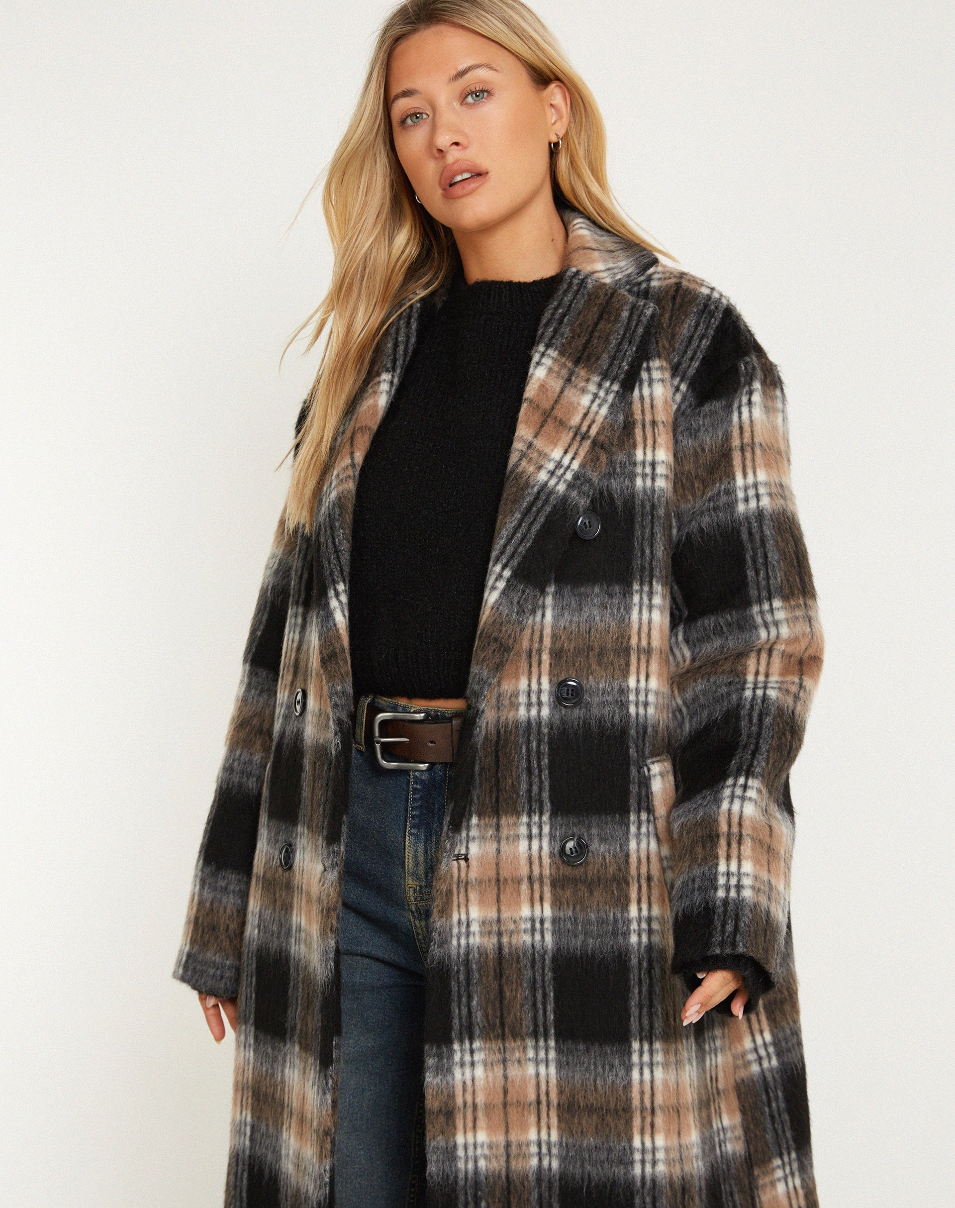 Bild von Sawai Coat in Schwarz und Braun