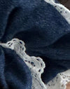 Denim Chambray mit Spitze