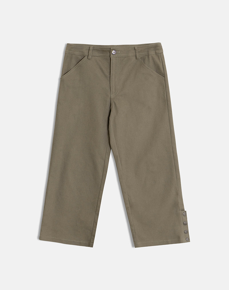 Bild der Selesa Capri-Hose in Twill Khaki