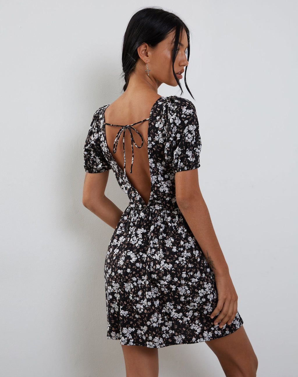 Senza Minikleid in Dark Wild Flower