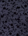 Beflocktes Blütenblatt Navy