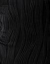 Crinkle Schwarz