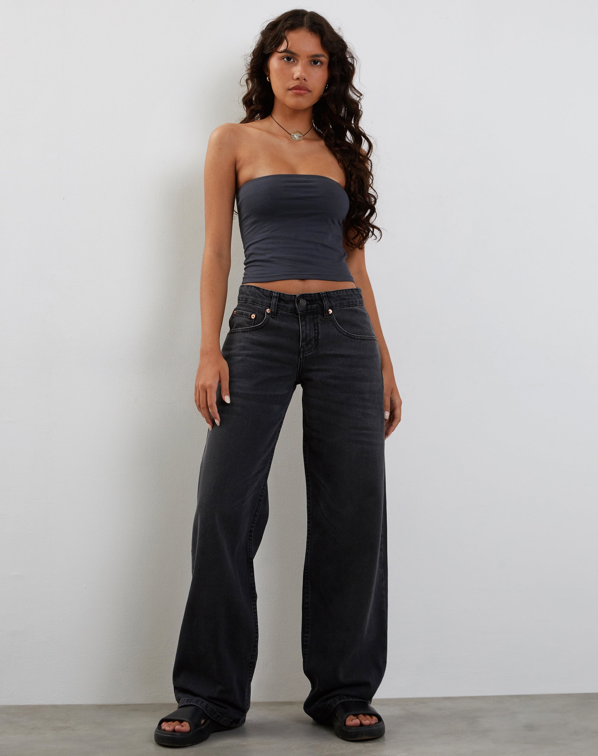 Bild von Shae Bandeau Top in Ocean Storm