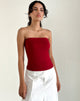 Bild von Shaelo Bandeau-Top in Adrenalinrot