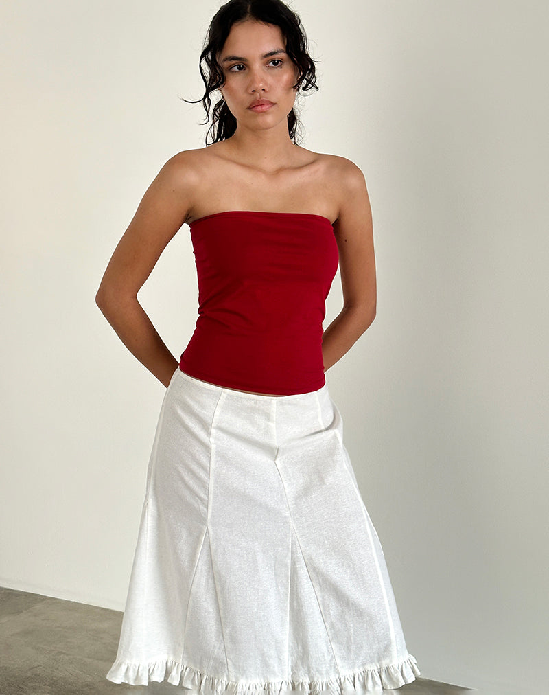 Bild von Shaelo Bandeau-Top in Adrenalinrot