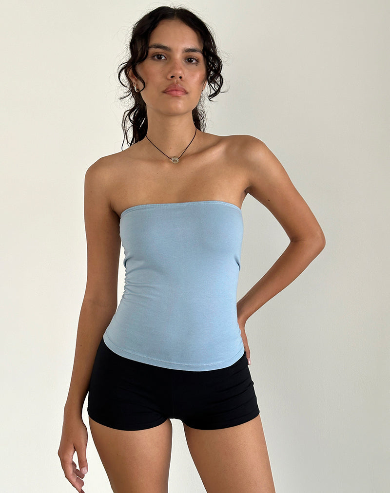 Bild von Shaelo Bandeau-Top in Nantucket Blau