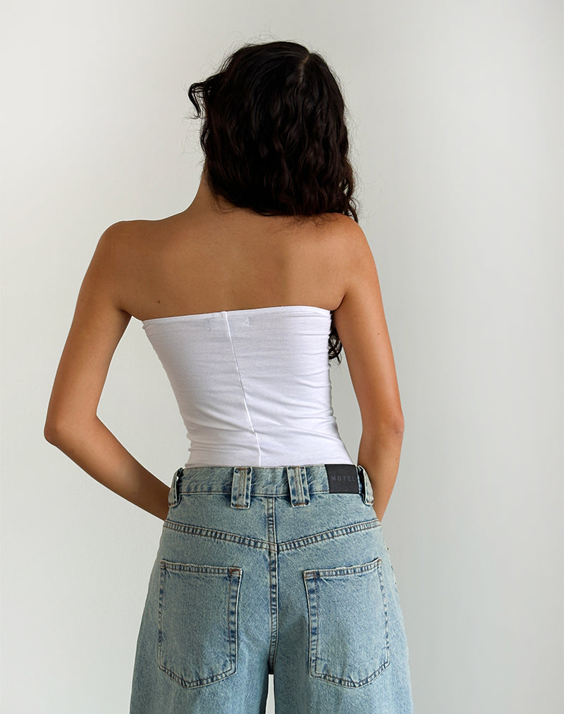 Bild von Shaelo Bandeau-Top in Weiß