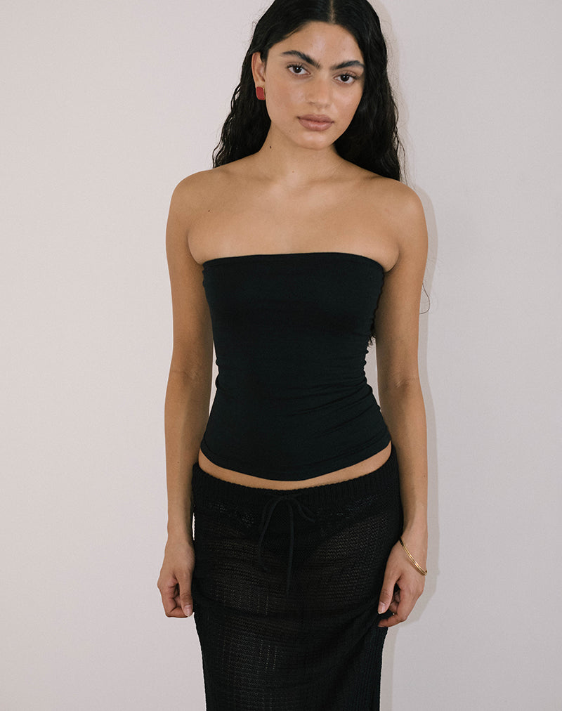 Bild von Shaelo Bandeau Top in Schwarz