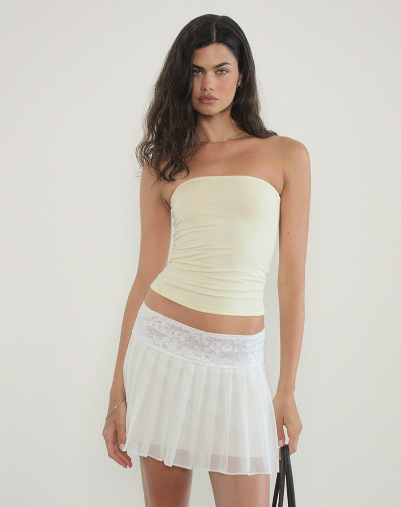 Shaelo Bandeau-Top in Buttermilch