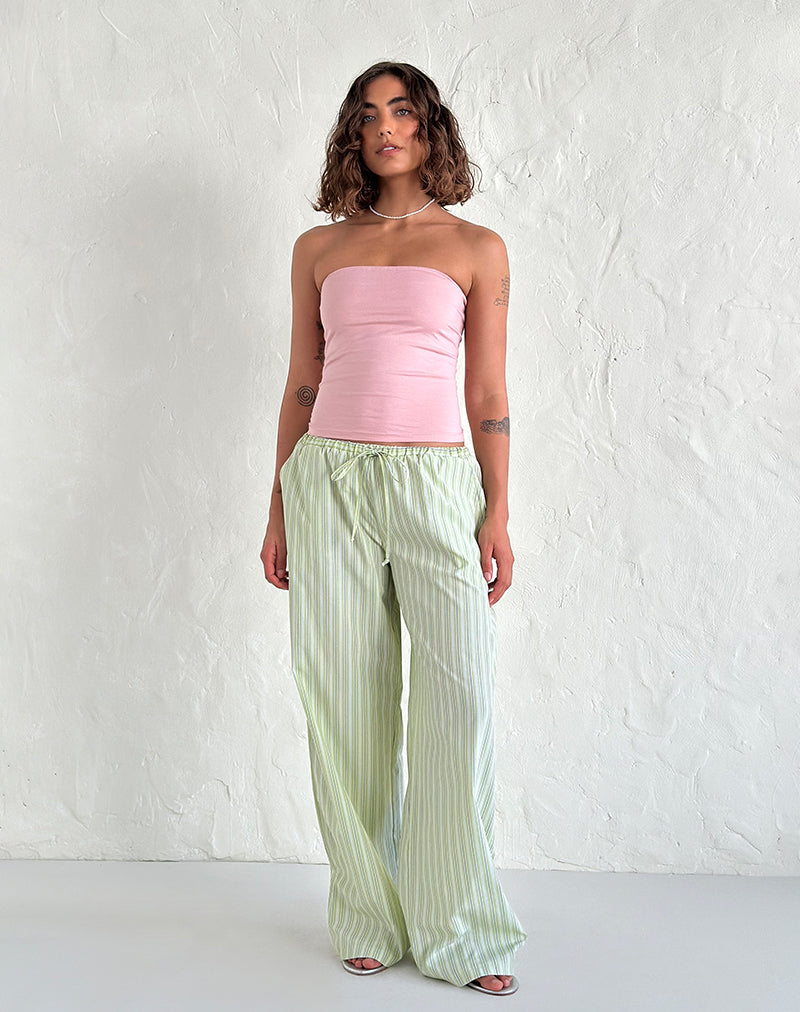 Shaelo Bandeau-Top in Pink Lady