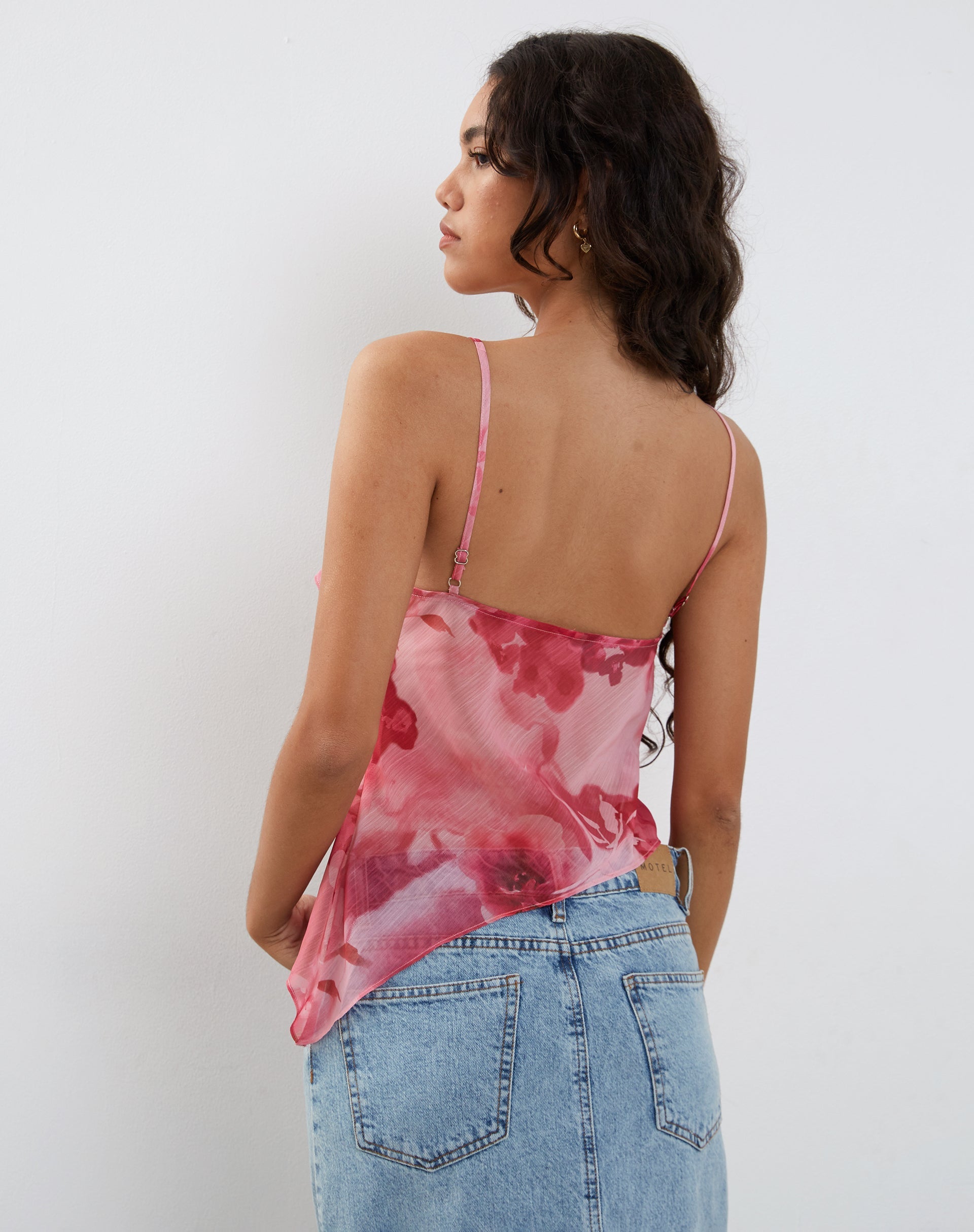 Abbildung von Shahira Top in Watercolour Floral Pink