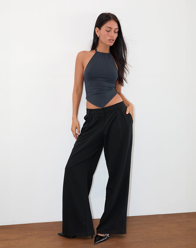 Bild von Shalas Halter Top in Jersey Ocean Storm