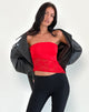 Bild von Shanda Lace Tube Top in Rot