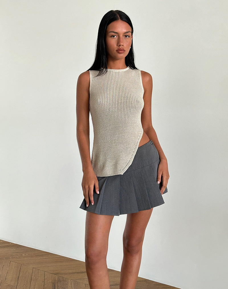 Shartina Tank Top aus Naturstrick