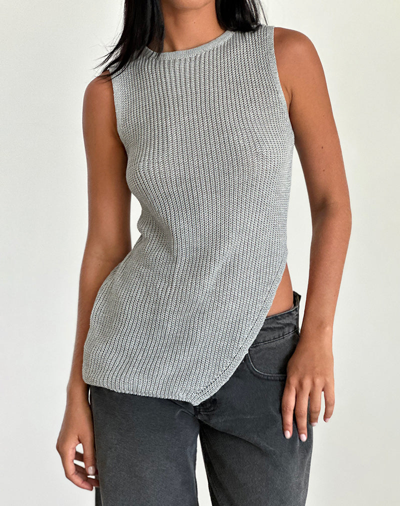 Bild von Shartina Tank Top in Grey Knit
