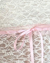  Creme mit rosa Einband