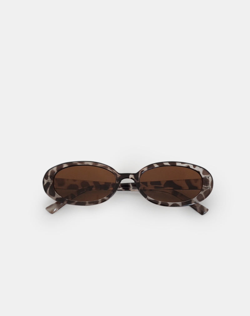 Silveta Sonnenbrille aus opakem Schildpatt