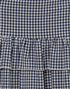 Seersucker Gingham Marine