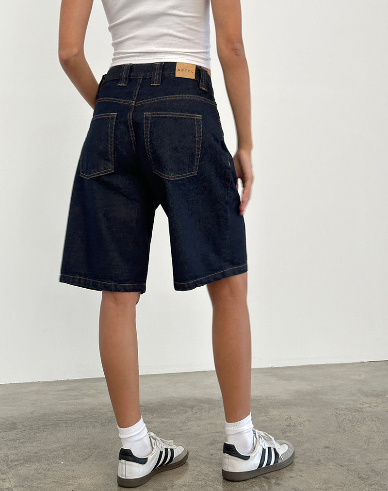 Bild von Low Rise Skater Short in Indigo