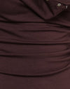Rayon Jersey Bitter Chocolate