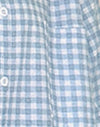 Blaue Gingham