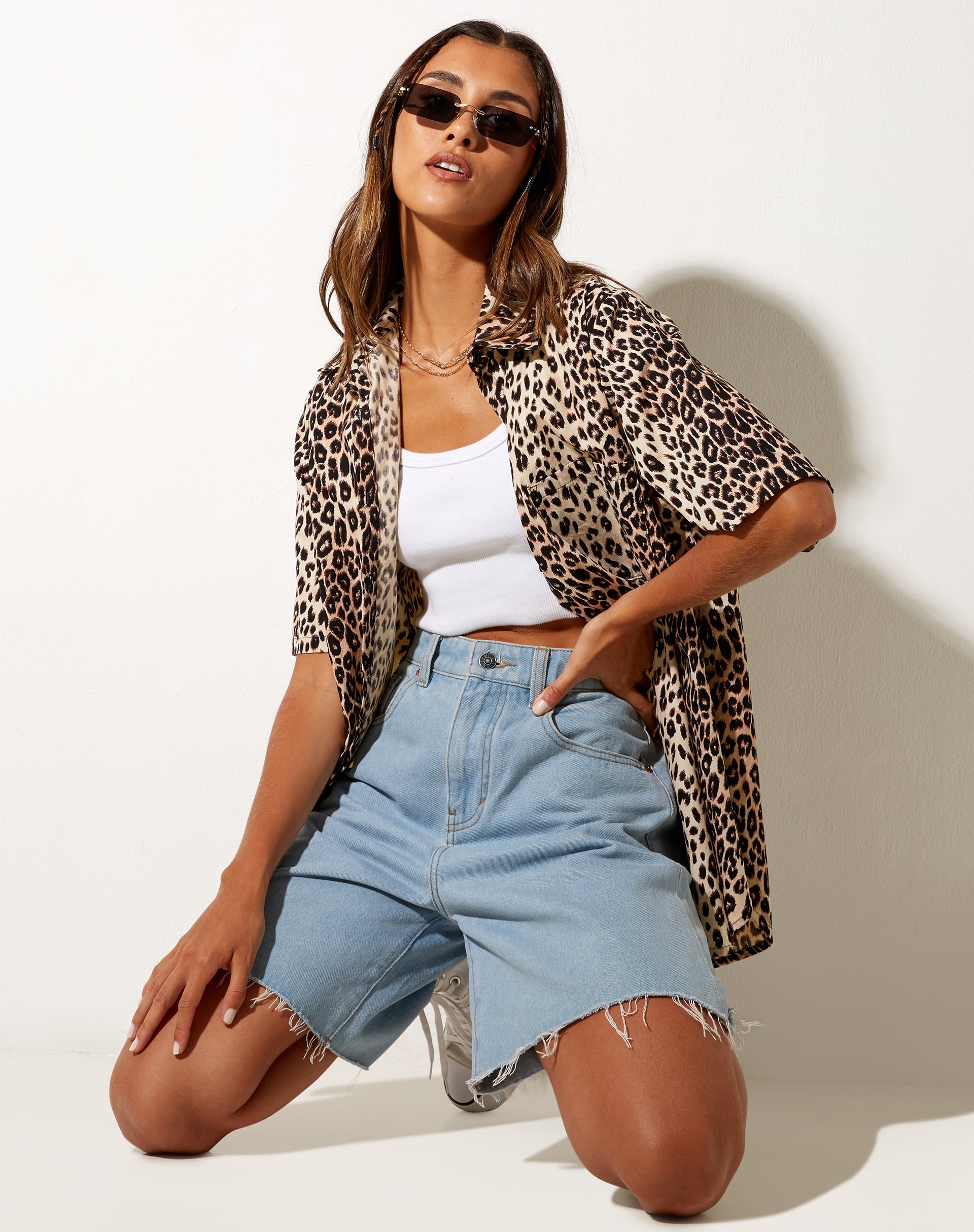 Image of Smith Kurzarmhemd in True Leopard