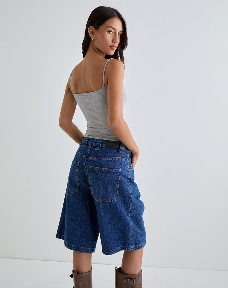 Bild von Solay Vest Top in Grey Marl