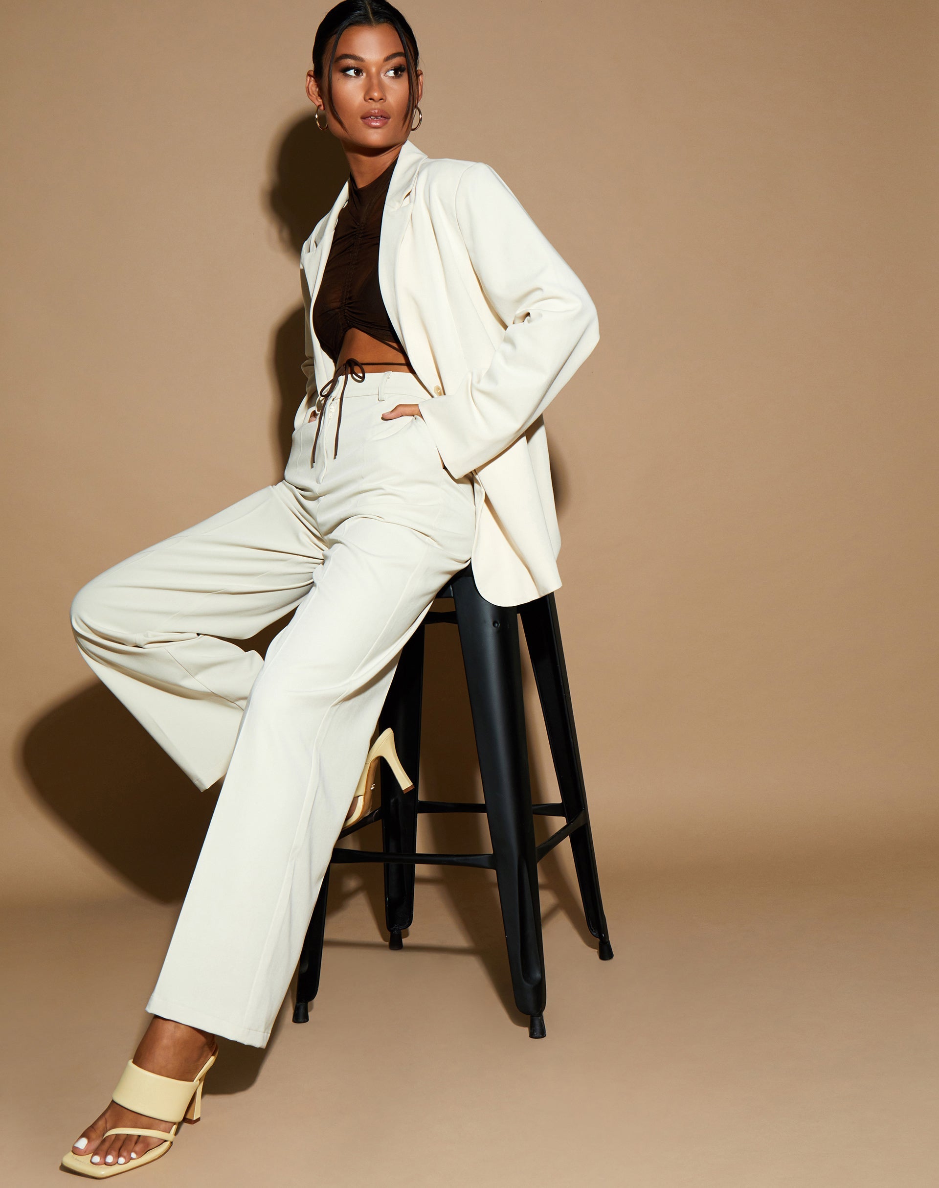 Bild von Maiwa Blazer in Creme