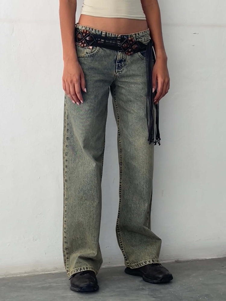 JEANS MIT GERADEM BEIN KAUFEN