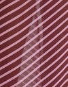 Tilted Stripe Chiffon Pink and Burgundy