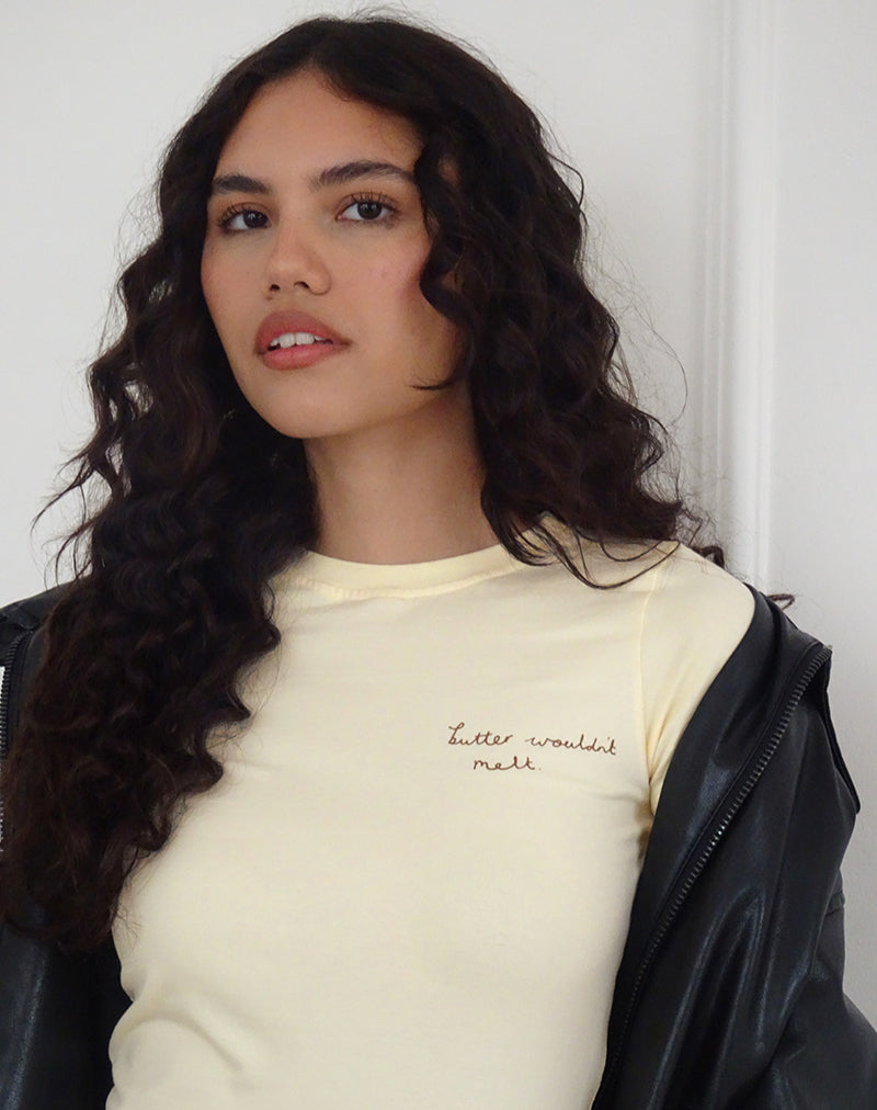 Bild von Sutin Tee in Buttermilch mit Butter Wouldn't Melt Motiv