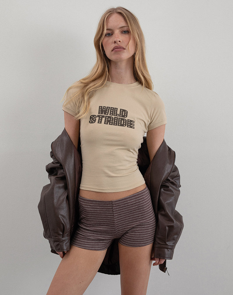 Bild von Sutin Tee in Kokosnussmilch mit Wild Stride Grafik