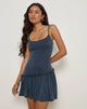 Bild von Suvi Cami Mini Dress in Ocean Storm