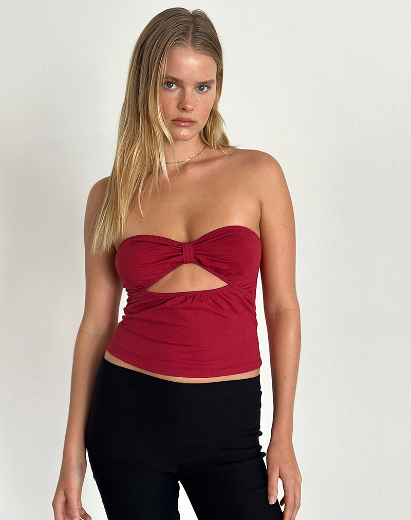 Bild von Tifose Twist Front Top in Adrenalin Rot