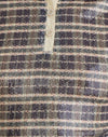 Pailletten Vintage Check Braun